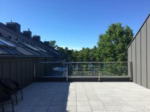 Balkon lub taras w obiekcie Apartament Słoneczny Dwie Sosny