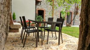 Patio nebo venkovní prostory v ubytování Apartamentos La Huertona