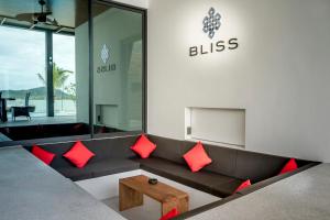 Posezení v ubytování Bliss Villas
