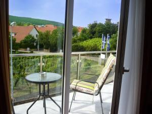 Balkón nebo terasa v ubytování Gästehaus Deidesheim + 12 fotografií