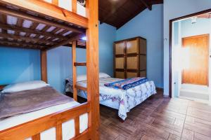 Postelja oz. postelje v sobi nastanitve Hostel Rua Direita Pirenópolis