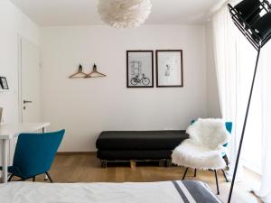Posezení v ubytování A modern flat
