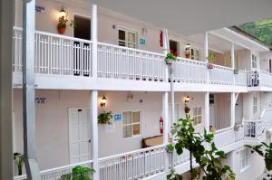 Balkón nebo terasa v ubytování Hotel Europa