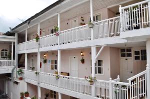 Balkón nebo terasa v ubytování Hotel Europa