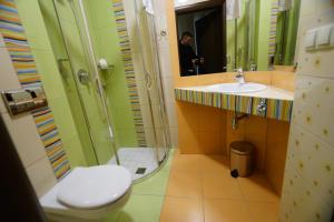 Kúpeľňa v ubytovaní Hotel Fajkier