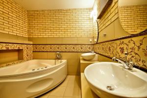 Kúpeľňa v ubytovaní Hotel Fajkier