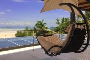 Balkón nebo terasa v ubytování Bliss Villas