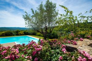 Bazén v ubytování Poggio Cennina Resort nebo v jeho okolí