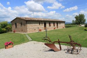 A garden outside Fattoria Borgonuovo