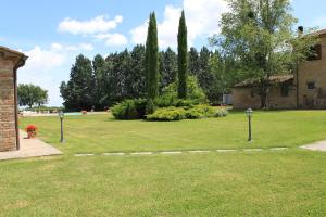A garden outside Fattoria Borgonuovo