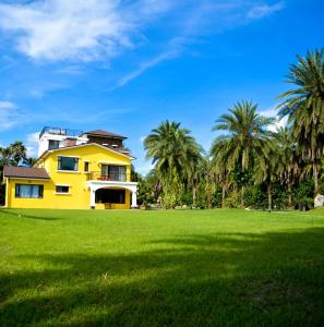 Zahrada ubytování Greenfield Villa