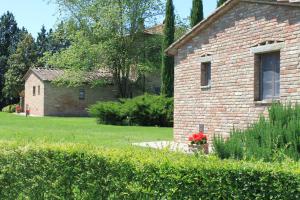 A garden outside Fattoria Borgonuovo