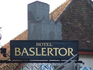 Certifikát, hodnocení, plakát nebo jiný dokument vystavený v ubytování Hotel Baslertor