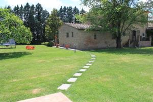 A garden outside Fattoria Borgonuovo