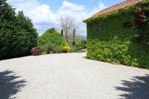 A garden outside Fattoria Borgonuovo