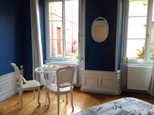 Posezení v ubytování B&B La Clé d'Alsace