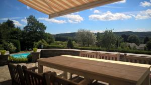 Nespecifikovaný výhled na hory nebo výhled na hory při pohledu z bed and breakfast