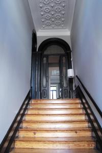 a staircase leading up to a stair case at Porto Music Guest House in Porto
