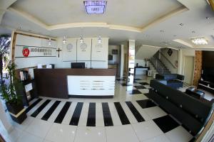 Vstupní hala nebo recepce v ubytování Morangos Hotel