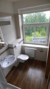 Ванная комната в Pension U Koupaliště