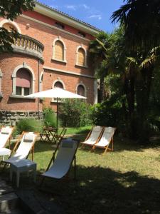 Zahrada ubytování Rooms Portorose Center