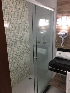 Kylpyhuone majoituspaikassa Etiqueta Hotel
