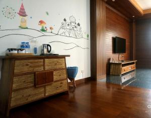 TV o dispositivi per l'intrattenimento presso Tainan Yi Home