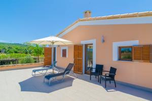 Balkon lub taras w obiekcie Finca Short De Conies 2