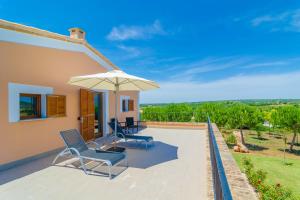 Balkon lub taras w obiekcie Finca Short De Conies 2