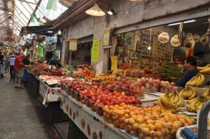 Supermarket nebo jiné obchody v  apartmánu nebo okolí