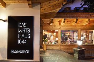 Certifikát, hodnocení, plakát nebo jiný dokument vystavený v ubytování der grüne Baum Mountain Boutique Hotel