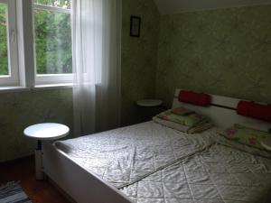 Postel nebo postele na pokoji v ubytování Sae Hostel