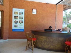 Vstupní hala nebo recepce v ubytování Deshadan Cliff & Beach Resort,Varkala + 37 fotografií