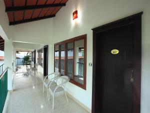 Svalir eða verönd á Coorg Cliffs Resorts