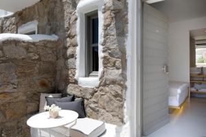 Koupelna v ubytování Dreambox Mykonos Suites