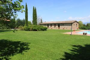 A garden outside Fattoria Borgonuovo