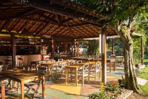 Restaurace v ubytování Pousada Recanto dos Lima