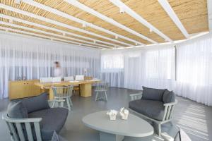 Posezení v ubytování Dreambox Mykonos Suites