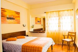 Letto o letti in una camera di Aparthotel Avenida