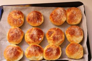 a group of buns sitting on a baking tray at Riad Les Chtis D'Agadir in Agadir