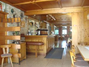 The lounge or bar area at Gasthof Alpenrose