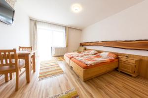 Posteľ alebo postele v izbe v ubytovaní Landgasthof Seyrlberg