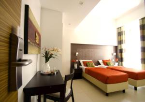 Posteľ alebo postele v izbe v ubytovaní Interno 5 B&B