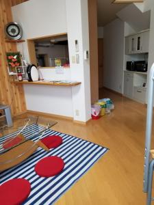 Kuchyň nebo kuchyňský kout v ubytování Villa M Guesthouse