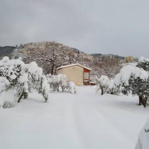 Masseria del Ponte v zimě