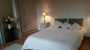 Posteľ alebo postele v izbe v ubytovaní Gite Normandie