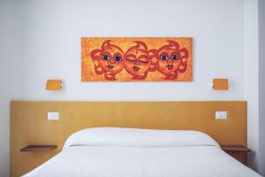 Postel nebo postele na pokoji v ubytování B&B El Gatt