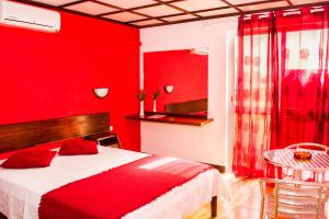Letto o letti in una camera di Aparthotel Avenida