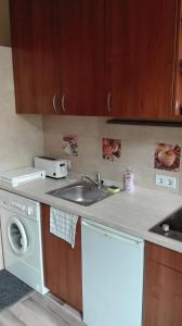 A kitchen or kitchenette at Cute apartment close to the center
