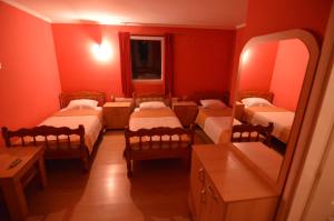 Voodi või voodid majutusasutuse Hotel 24 jul toas